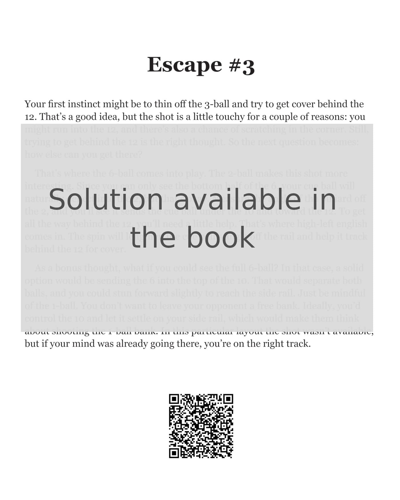 QR codes linked to video demos